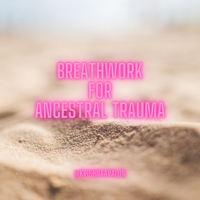 Breathwork for ancestral + inner child healing - Breathwork is a powerful active meditation that can be used to clear trapped emotion from your body in a quick and big way. In this practice, I guide you into the places you need to say no, to clear your throat and your voice, and to honor your anger, sadness, or grief, and to honor the clarity of your own energy. Breathwork is my favorite way to work with emotions. Unlike the relaxing breathwork you may have experienced in yoga or other therapies, this breathwork is big and activating.