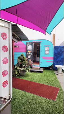 Dressing Room Trailer - Get dressed in a little trailer!
Need to change for your wedding?
Our little trailer is the perfect place!
You can also hide out here if you don't want to be seen before your wedding! Dressing Room Trailer - Get dressed in a little trailer!
Need to change for your wedding?
Our little trailer is the perfect place!
You can also hide out here if you don't want to be seen before your wedding!