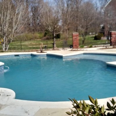 Pool opening when finished - Pool opening after vac system that we use on all pool openings Pool opening when finished - Pool opening after vac system that we use on all pool openings