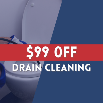 $99 Off Drain Cleaning - Take $99 Off Drain Cleaning Now!
Residential or Commercial
For a Limited Time! $99 Off Drain Cleaning - Take $99 Off Drain Cleaning Now!
Residential or Commercial
For a Limited Time!