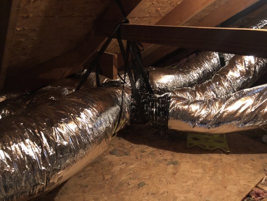 The Octopus Air Flow Design. - Buying your new dream home and it turns out to be a nightmare in hell. With the help of Sherlock Homes it was transformed to a dream made in heaven. The circumstances pointed towards a new damper system for big $thousands.  The HVAC detective made it happen with no dampers at all!  The girls now are sleeping sounding every night, and so are the parents due to the low cost. 
Please copy and paste this link on address bar to read what home owner has to say:
https://goo.gl/maps/neme9RbKzcLHLFnL7