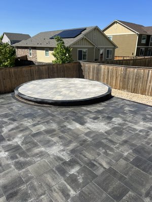 Design landscape with patio pavers and landscape lighting and garden box on the patio and frank drain - We design landscape and give my customers some ideas about landscaping give them save money and bring the best and happy to my customers Design landscape with patio pavers and landscape lighting and garden box on the patio and frank drain - We design landscape and give my customers some ideas about landscaping give them save money and bring the best and happy to my customers