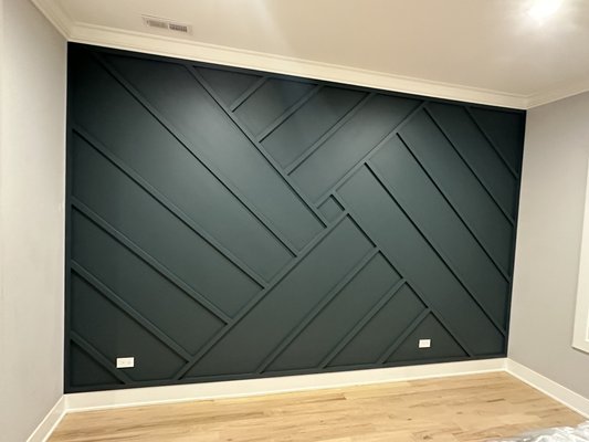 Custom trim work / Chicago South Loop - This custom trim work was done in a condominium for a costumer in Chicago South Loop