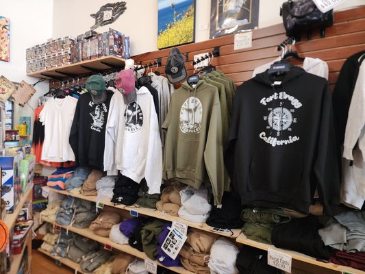 Hoodies and T-shirts - We do all of our pressing in house. Our "build your own" hoodie and shirt section is always a hit. If you want something from our town name, or with your own business logo, we have you covered. Hoodies and T-shirts - We do all of our pressing in house. Our "build your own" hoodie and shirt section is always a hit. If you want something from our town name, or with your own business logo, we have you covered.