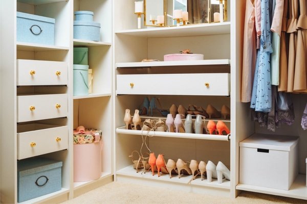 Organization - Whether it's a closet, cabinets, pantry, etc. Birdie Space will take care of all your organization needs. Whether it's top to bottom renovation, simple update, storage solutions or simply decluttering, we would love to take care of your space. We handle everything from the space design to minimizing and installation of racks, shelves, units and more.
