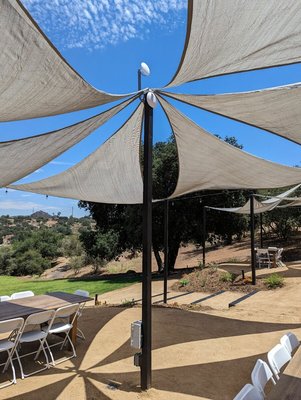 Event Venue Wi-Fi Upgrade - Ameritechs provided a full-property Wi-Fi solution for a wedding and event venue with short-term rentals. We began by running cable from the main house to the outdoor point-to-point bridge system and installed three wireless bridge nodes to establish stable connectivity across the grounds. Indoor access points were installed and programmed to provide fast, seamless coverage for staff and guests.
Later, the client requested expanded Wi-Fi coverage to support their on-site rental unit and parking area. We extended the system using additional wireless bridges and UniFi access points, delivering strong, reliable internet to all corners of the property without trenching. The result was a clean, scalable network tailored for both event operations and guest convenience. Event Venue Wi-Fi Upgrade - Ameritechs provided a full-property Wi-Fi solution for a wedding and event venue with short-term rentals. We began by running cable from the main house to the outdoor point-to-point bridge system and installed three wireless bridge nodes to establish stable connectivity across the grounds. Indoor access points were installed and programmed to provide fast, seamless coverage for staff and guests.
Later, the client requested expanded Wi-Fi coverage to support their on-site rental unit and parking area. We extended the system using additional wireless bridges and UniFi access points, delivering strong, reliable internet to all corners of the property without trenching. The result was a clean, scalable network tailored for both event operations and guest convenience.