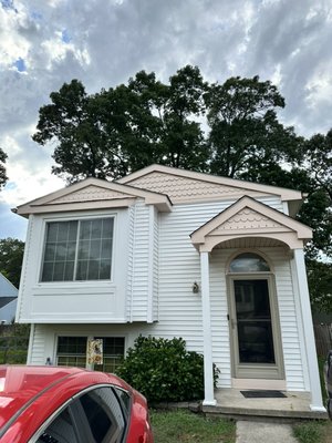 Power wash and paint - I power washed the house and repainted. All perfect now. Power wash and paint - I power washed the house and repainted. All perfect now.