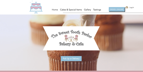 The Sweet Tooth Parlor Bakery and Cafe - Blue Beam Marketing deigned and implemented all needed marketing items for this business. Complete website design, digital ads on Google, Facebook instagram and Yelp, search engine optimization, events positing, and weekly emails.