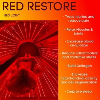 LIGHT THERAPY -CALL TODAY - The use of light for health benefits has been known since ancient times, but research and applications have rapidly expanded in the last 2 decades. Photobiomodulation is one of the safest methods to improve healing, pain, skin health, performance, and sleep - just to mention a few. Different colors of light reach their corresponding depths inside the human body, where they create biological responses. LIGHT THERAPY -CALL TODAY - The use of light for health benefits has been known since ancient times, but research and applications have rapidly expanded in the last 2 decades. Photobiomodulation is one of the safest methods to improve healing, pain, skin health, performance, and sleep - just to mention a few. Different colors of light reach their corresponding depths inside the human body, where they create biological responses.