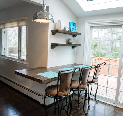 Custom Wood Work - Custom cabinets/woodwork are always in the mix for us -- As general contractors, one would be hard-pressed to find a team so diverse yet so well balanced in age and experience. Both Sal and John come from generations of hard-working construction oriented families who worked building downtown New York City, The WorldTrade Center and the New York Mets Citi Field. Their current team has over 50 years of combined work experience in the business. Craftsmanship is the forte of this team but never discount their design talents. Custom Wood Work - Custom cabinets/woodwork are always in the mix for us -- As general contractors, one would be hard-pressed to find a team so diverse yet so well balanced in age and experience. Both Sal and John come from generations of hard-working construction oriented families who worked building downtown New York City, The WorldTrade Center and the New York Mets Citi Field. Their current team has over 50 years of combined work experience in the business. Craftsmanship is the forte of this team but never discount their design talents.