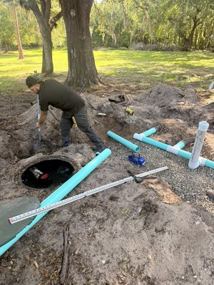 Septic Repairs - Fast diagnosis and repair of septic system issues.