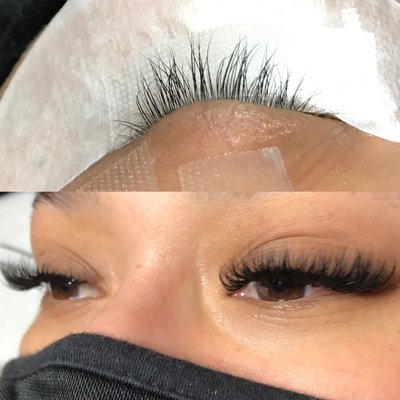 Eyelashes - Collection of eyelash extensions and lash lift + tints.