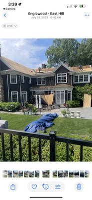 Englewood roof job - One of the largest estates in englewood Englewood roof job - One of the largest estates in englewood