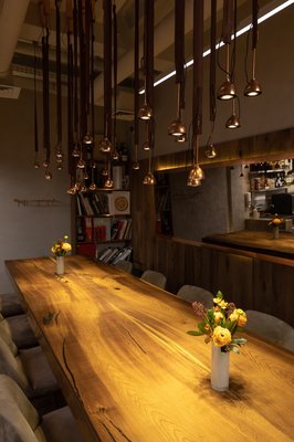 Bespoke Furniture for Restaurant Chef's Table - The Result: From start to finish, a work of art.
Bricble is proud to have collaborated with some of the best designers in the industry on the Chef's Table restaurant project. The highest quality materials were used throughout the project, and bespoke furniture was produced to perfectly suit the unique needs of the space. The result was a stunning restaurant that perfectly represented the vision of the designers. Bespoke Furniture for Restaurant Chef's Table - The Result: From start to finish, a work of art.
Bricble is proud to have collaborated with some of the best designers in the industry on the Chef's Table restaurant project. The highest quality materials were used throughout the project, and bespoke furniture was produced to perfectly suit the unique needs of the space. The result was a stunning restaurant that perfectly represented the vision of the designers.
