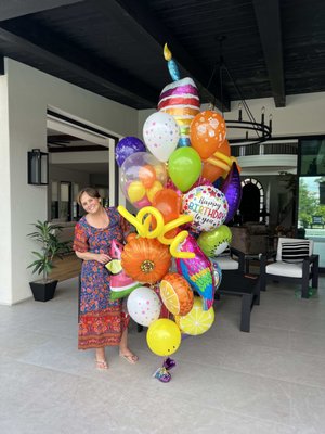 Specialty Balloon Bouquets - Looking for a gift that really stands out? Our one-of-a-kind specialty balloon bouquets are the perfect surprise! 🎈

From small and sweet to big and extravagant, we custom-build each bouquet with your occasion and recipient in mind. Perfect for birthdays, anniversaries, new babies, celebrations, or just because!

Call us at 760-270-5096 to order something truly unique—our balloon artists are ready to create some magic!