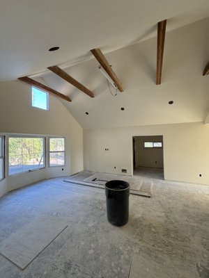 home remodel - quiet rock/drywall install with our famous 80/20 texture on this beautiful home. ✨ home remodel - quiet rock/drywall install with our famous 80/20 texture on this beautiful home. ✨