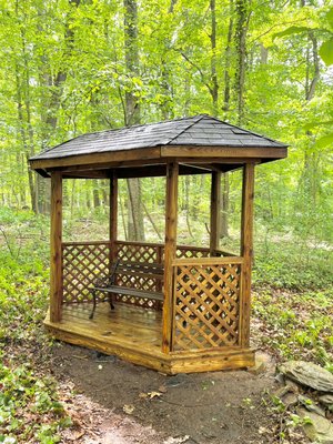 Gazebo Restored - Restored gazebo brought the yard back to life Gazebo Restored - Restored gazebo brought the yard back to life