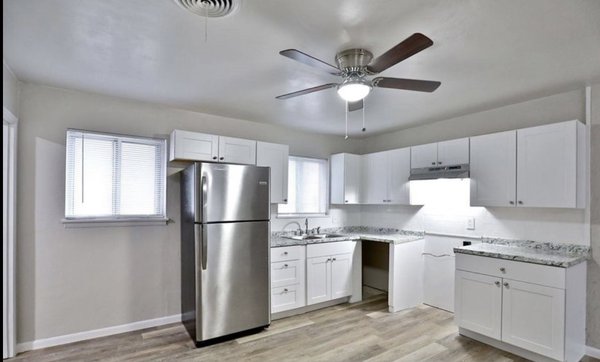 Kitchen Remodel - This kitchen in the photos needed a total remodel. It took between a week and two and it turned out really nice! The price was negotiated with me and the homeowner. The homeowner being an elderly man, living on disability of course I gave him the best possible deal I could. All the materials were reused materials as well. the homeowner didn't have to spend anything on materials at all.