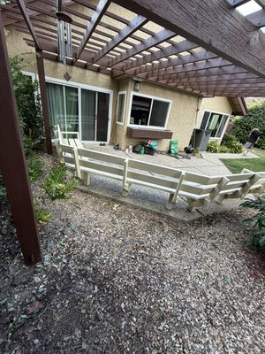 Paver work completed - The entire existing, damaged concrete slab was replaced. Pavers were installed to improve the yard's appearance. The project took five days to complete, covering an area of 370 square feet. The cost for this service was $15,400, reflecting the quality of the pavers used. The best Saúl Ortega 650-669-4706 Paver work completed - The entire existing, damaged concrete slab was replaced. Pavers were installed to improve the yard's appearance. The project took five days to complete, covering an area of 370 square feet. The cost for this service was $15,400, reflecting the quality of the pavers used. The best Saúl Ortega 650-669-4706