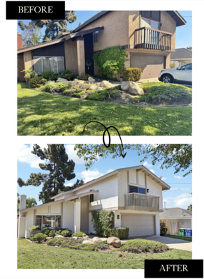 Linda Lane in Carlsbad - The original owners had passed away, and it was time for the kids to sell the family home where they grew up. Other agents told them it was a "dump" and a "teardown" and they would be lucky to gte $1,200,000 for it. We suggested a minor tune-up, and the sellers agreed. We coordinated the uipgrade and put the home on the market for $1,500,000. We sold it for $1,520,000!  Here is a before-and-after flip book: https://www.compass.com/marketing-center/editor/v2/flipbook/e6eac81c-28aa-47de-aeba-40a72d2b4d36