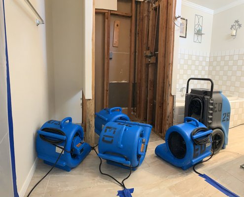 Water Damage Mitigation - These two leaks were found and were responded too quickly to reduce damage we strive in mitigating damage. We dry better , faster and efficiently. Water Damage Mitigation - These two leaks were found and were responded too quickly to reduce damage we strive in mitigating damage. We dry better , faster and efficiently.