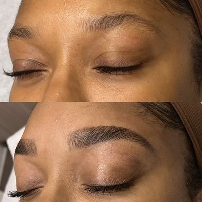 Eyebrow lamination and tinting - Create fuller looking brows with lamination, tinting, and shaping. Your brows, but better! Eyebrow lamination and tinting - Create fuller looking brows with lamination, tinting, and shaping. Your brows, but better!