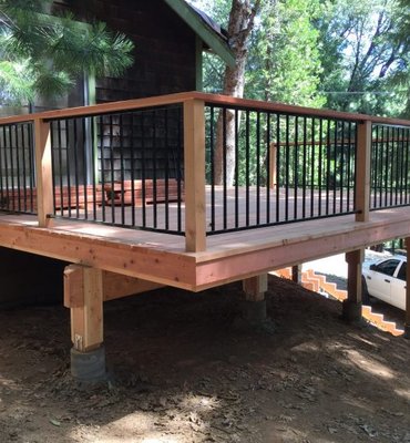 Deck Remodeling - Composite Decking
- Learn about maintenance free decking
- Durable long lasting sustainability
- Multiple color options to choose from Deck Remodeling - Composite Decking
- Learn about maintenance free decking
- Durable long lasting sustainability
- Multiple color options to choose from