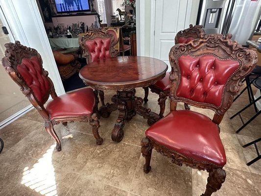 Elegant Collector’s Antique Estate Treasures Auction - This online estate auction features an exceptional collection of high-end antiques and elegant estate treasures. Highlights include carved wood and leather furniture, antique lighting, fine decorative arts, sculptures, and rare collector pieces throughout the home.
Online bidding only. Pickup will be on 3/2. Don’t miss this outstanding collector estate auction. Elegant Collector’s Antique Estate Treasures Auction - This online estate auction features an exceptional collection of high-end antiques and elegant estate treasures. Highlights include carved wood and leather furniture, antique lighting, fine decorative arts, sculptures, and rare collector pieces throughout the home.
Online bidding only. Pickup will be on 3/2. Don’t miss this outstanding collector estate auction.