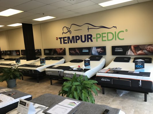 Showroom Photos - This is some of our showroom. Tempurpedic, Stearns & Foster, Symbol, Sealy, Malouf and more!