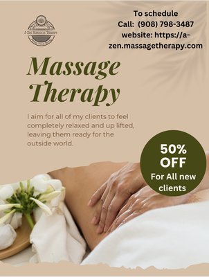 New client - I am a new business in Phillipsburg NJ. I am excited to offer affordable massage in my area New client - I am a new business in Phillipsburg NJ. I am excited to offer affordable massage in my area