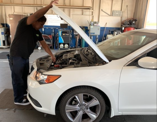 "Check Engine" Light on? Free Inspection available - We offer a free engine inspection if your check engine light is on. Give us a call, or stop by to let us have a look and help you get back on the road.
We'll save you time, headache, and money while ensuring your car is performing safely. Visit us today when you need the absolute best in engine inspection!