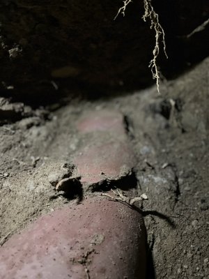 Broken 4” Clay Sewer - Clients home was backed up and overflowing. Very beautiful split level home. That being said the lowest point of the home is where the drain begins. This causes the drain line to be far deeper than most homes in the area.