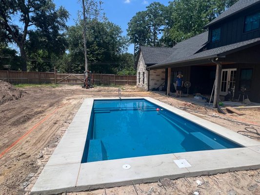 Check some of our pools - Some customers like a fiberglass pool, others prefer gunite. We'll guide you to get what's best for you. Check some of our pools - Some customers like a fiberglass pool, others prefer gunite. We'll guide you to get what's best for you.