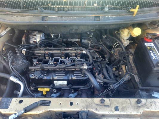 spark plug/wire and gasket change. - we changed the spark plugs and wires. while already in there I suggested to go ahead to change gaskets to save the customer $$$. spark plug/wire and gasket change. - we changed the spark plugs and wires. while already in there I suggested to go ahead to change gaskets to save the customer $$$.