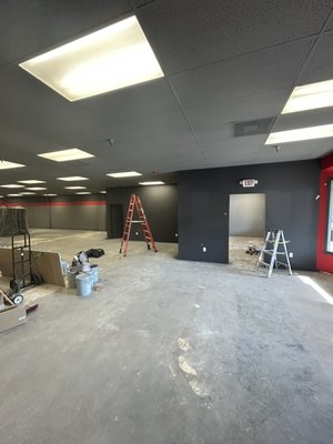 Commercial building converted into a gym. - This Remodel was a conversion of a commercial building that was previously used as a apparel store, and now is being converted into a gym. We added some partition walls and removed several non-bearing walls and fully renovated entire place. Commercial building converted into a gym. - This Remodel was a conversion of a commercial building that was previously used as a apparel store, and now is being converted into a gym. We added some partition walls and removed several non-bearing walls and fully renovated entire place.