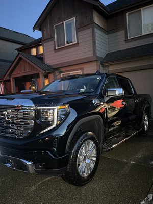 Bronze package + 5 year Ceramic coating on this beautiful 2023 Denali - We provide a Premium Service & Produce Premium Results. Hence why we are growing so fast!