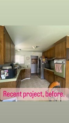 Kitchen, Countertops & Flooring - In this remodel the goal was to brighten up the room and add details on the countertop, which was a success. In the corner we needed to update the current sink, and changed it to a more modern touch. Kitchen, Countertops & Flooring - In this remodel the goal was to brighten up the room and add details on the countertop, which was a success. In the corner we needed to update the current sink, and changed it to a more modern touch.