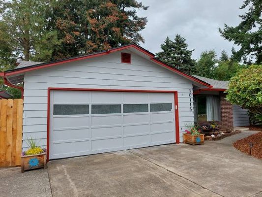 Exterior Repaint - This project was a single level ranch exterior repaint with full trim package included. The house was overdue for a new paint job and the homeowners had just replaced the roof and the gutters. They wanted to retain the same color scheme, so we took the necessary steps not only to protect the home, but to restore it previous appearance. Exterior Repaint - This project was a single level ranch exterior repaint with full trim package included. The house was overdue for a new paint job and the homeowners had just replaced the roof and the gutters. They wanted to retain the same color scheme, so we took the necessary steps not only to protect the home, but to restore it previous appearance.