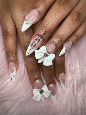 Gel X set by X Nail Spa - 410-891-4777 
11100 Barnsley Way, Unit B, Marriottsville Md 21104 - We officially opened our doors in the spring of March 2026, and we sincerely hope to have the privilege of serving clients in the Marriottsville, Columbia, Eldersburg, Sykesville, and Frederick areas, as well as those traveling along Routes 95, 495, 695, 70, and 40. Our team consists of highly skilled nail technicians who hold full professional licensure in both nail care and cosmetology, boasting extensive experience ranging from a minimum of 13 years to over 26 years. Our comprehensive range of services includes Gel X, Builder Gel, Natural Nail Care, Gel Manicures, Dipping Powder, Acrylics, Gel Sets, Artificial Nails, Nail Extensions, Waxing, Freehand Nail Designs, Organic Spa Manicures and Pedicures, as well as Custom Nail Art—all utilizing available vegan spa products. We aspire to deliver a world-class nail spa experience, primarily through a pre-booked appointment system; however, we are also always happy to accommodate walk-in clients whenever our schedule permits. Our experienced staff excels in communication, ensuring that we fully understand and precisely fulfill your specific desires. We utilize organic and vegan products for our manicure and pedicure services, and employ single-use tools—such as buffers and pumice stones—during treatments to ensure maximum hygiene, complemented by a disposable pedicure tub liner system that effectively prevents bacterial contamination with 99% efficiency. As for our metal instruments, they undergo a rigorous cleaning and sterilization process: they are thoroughly sanitized and immersed in a blue disinfectant solution, fully meeting all inspection standards set by the State Board of Cosmetology. Our staff is dedicated to providing prompt and courteous service within a serene environment—one accented by soothing piano music and an atmosphere that is both spacious and impeccably clean down to the finest detail. We employ a dedicated cleaning crew to handle daily sanitization, disinfection, and vacuuming. We place hygiene and health safety at the forefront of our priorities, aiming to safeguard the well-being of both our valued clients and our devoted team of technicians. We cordially invite you to schedule an appointment to visit and experience our nail salon and spa services firsthand. We are deeply honored to serve you and look forward to welcoming you to our salon very soon!
!