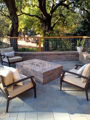 Clayton California Backyard blowout - This backyard was nearly useless with the old and damaged deck. The deck was a removed and a family friendly makeover opened up patio seating and dining areas. An area wall and deer fence encased the sapce to keep those beautiful but pesty deers from grazzing on all the new plants. A custom fireplace capped it off for family fun. Clayton California Backyard blowout - This backyard was nearly useless with the old and damaged deck. The deck was a removed and a family friendly makeover opened up patio seating and dining areas. An area wall and deer fence encased the sapce to keep those beautiful but pesty deers from grazzing on all the new plants. A custom fireplace capped it off for family fun.