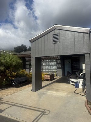 Total Modern Exterior Refresh - We updated this home from dated yellow to a sleek dark grey. A complete exterior makeover for stunning curb appeal. Total Modern Exterior Refresh - We updated this home from dated yellow to a sleek dark grey. A complete exterior makeover for stunning curb appeal.