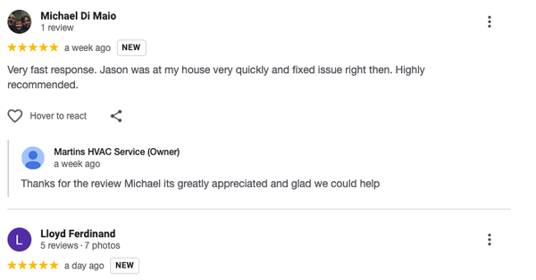 Testimonials - Customer Reviews from Google Testimonials - Customer Reviews from Google
