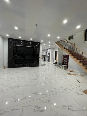 Stairway and floor remodel - This remodel was done exactly how client requested and was satisfied with the end result.