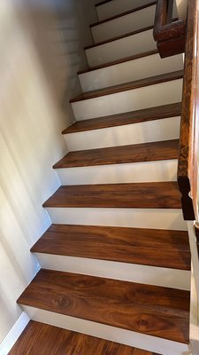 House remodel - Floors were done thru out the house and staircase. House remodel - Floors were done thru out the house and staircase.