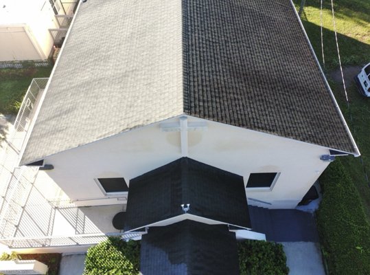 Church Re-Roof - Just completed a full re-roof for one of the oldest churches in Central Florida! 🙌 The new color really makes the church POP and shine bright. What a transformation! Church Re-Roof - Just completed a full re-roof for one of the oldest churches in Central Florida! 🙌 The new color really makes the church POP and shine bright. What a transformation!