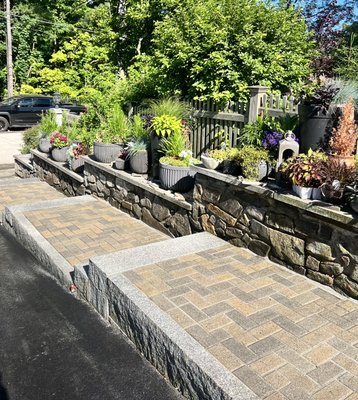 July 2026 - This walkway remodel was completed in Nashua NH in summer of 2026. This was a failed walkway which was rebuilt to last. The client was extremely happy with the end results! July 2026 - This walkway remodel was completed in Nashua NH in summer of 2026. This was a failed walkway which was rebuilt to last. The client was extremely happy with the end results!