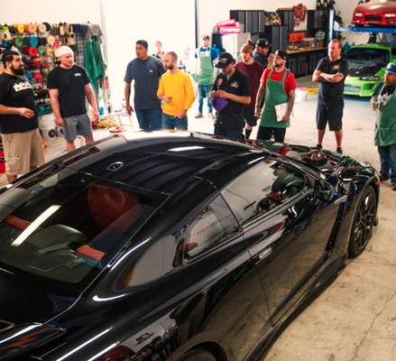 Hands on Training: DIY Basics of Detailing - During this course you will learn the correct way to wash your vehicle which will help reduce the likelihood of scratching or damaging your paint. In this course students learn how to properly use different chemicals/products to achieve the best results. Whether you are looking to take care of your brand new vehicle or if you are trying to bring you car back to life - this class will help you! We at Smart Detailing University can teach you the newest and most advanced washing techniques and take the guesswork away! You will learn:
-Proper Hands on Wash Techniques
-Utilize waterless wash technology
-Clay bar technique
-Paste wax application
-Proper sealant application
-Microfiber towel use
-Interior cleaning and protection techniques
-Dressings for interior/ exterior
Check out our Facebook page: https://www.facebook.com/pg/detailgaragefontana/events/?ref=page_internal Hands on Training: DIY Basics of Detailing - During this course you will learn the correct way to wash your vehicle which will help reduce the likelihood of scratching or damaging your paint. In this course students learn how to properly use different chemicals/products to achieve the best results. Whether you are looking to take care of your brand new vehicle or if you are trying to bring you car back to life - this class will help you! We at Smart Detailing University can teach you the newest and most advanced washing techniques and take the guesswork away! You will learn:
-Proper Hands on Wash Techniques
-Utilize waterless wash technology
-Clay bar technique
-Paste wax application
-Proper sealant application
-Microfiber towel use
-Interior cleaning and protection techniques
-Dressings for interior/ exterior
Check out our Facebook page: https://www.facebook.com/pg/detailgaragefontana/events/?ref=page_internal
