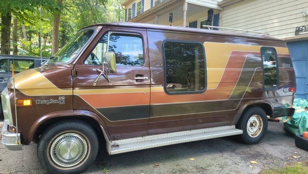 My personal Project 1979 Chevy Van - This is my current personal project. I inherited this van from my Grandmother this year. We are slowly restoring it. The first focus is mostly mechanical. We are getting it roadworthy and road trip ready. Next we will be working on the cosmetics and bring back that 70's glory! My personal Project 1979 Chevy Van - This is my current personal project. I inherited this van from my Grandmother this year. We are slowly restoring it. The first focus is mostly mechanical. We are getting it roadworthy and road trip ready. Next we will be working on the cosmetics and bring back that 70's glory!