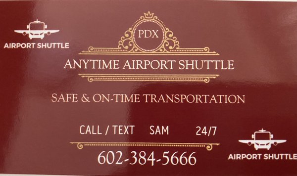 Early morning pickups and late nights PDX airport pickups and drop offs . - Daily PDX pickups and drop offs . On time and safe transportation.