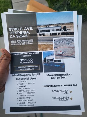 Professional Real Estate Advertising - Client sent over Word Doc and gave complete creative design reign to F50 Designs